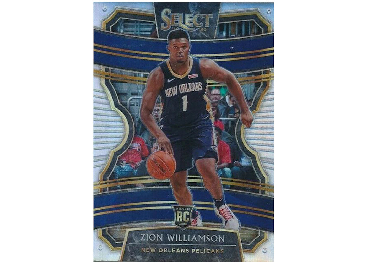 Zion Williamson 2019 Panini Select Concourse Rookie Silver #1 (Ungraded)