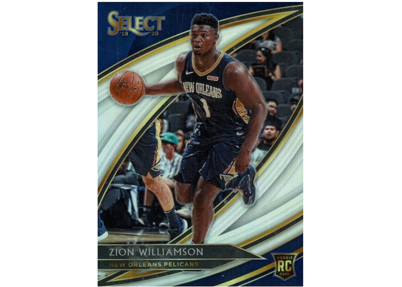 Zion Williamson 2019 Panini Select Courtside Rookie Silver #297 (Ungraded)