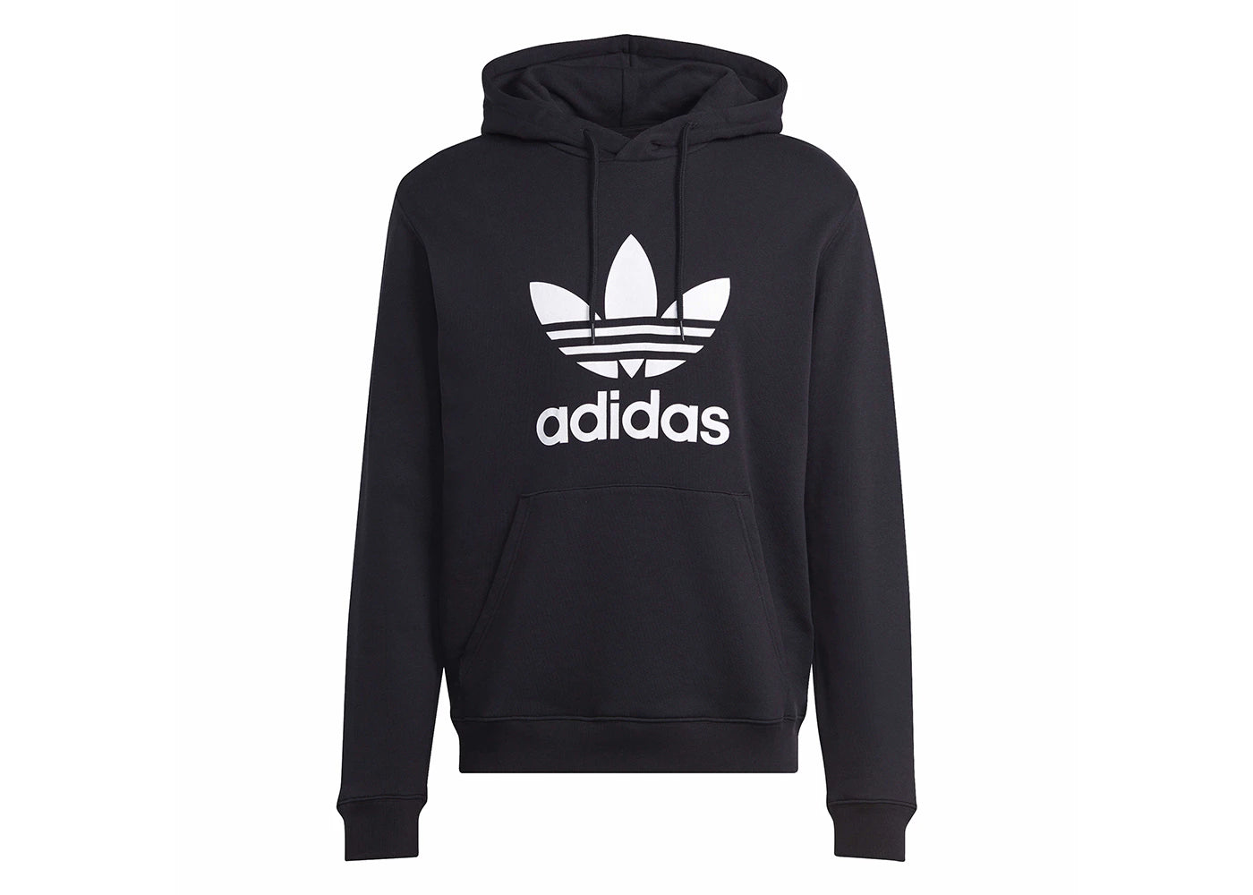 adidas Adicolor Classics Trefoil Hoodie Black/White