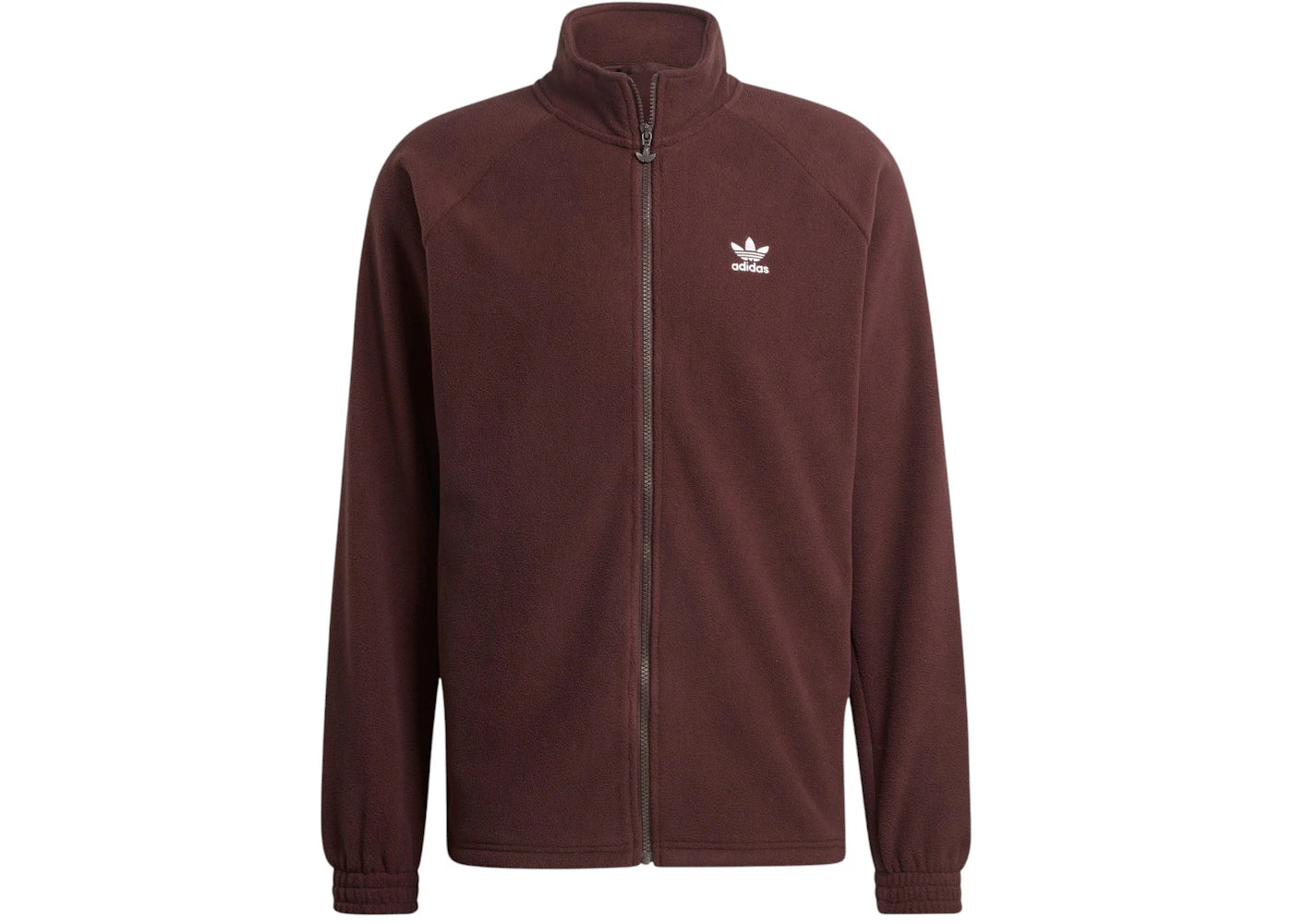 adidas Adicolor Classics Trefoil Teddy Fleece Jacket Shadow Brown