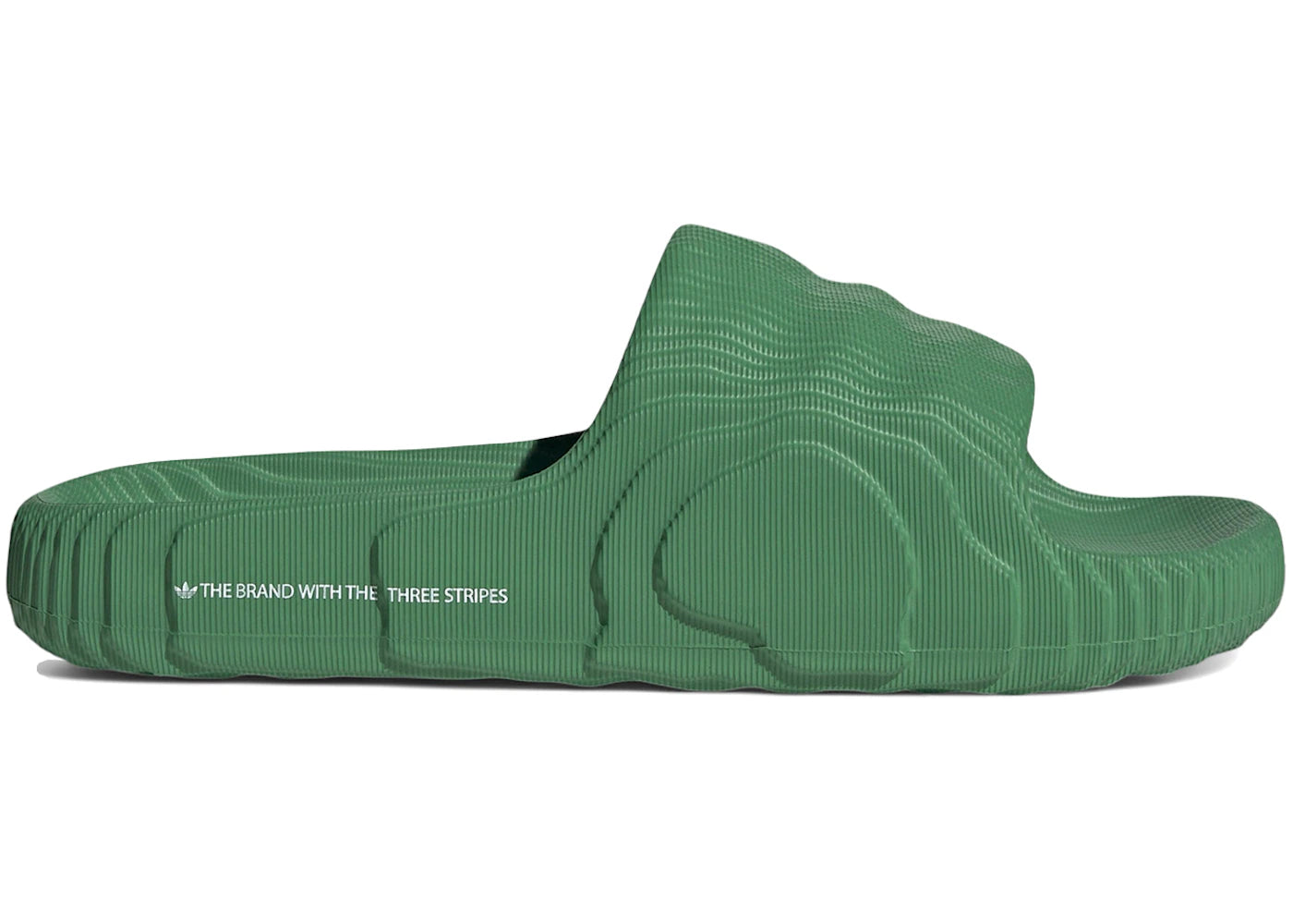 adidas Adilette 22 Slides Green White