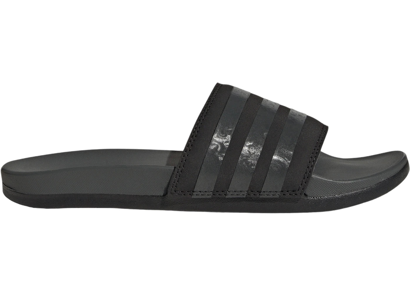 adidas Adilette Comfort Slides Core Black Grey
