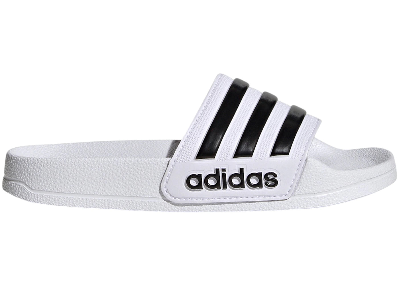 adidas Adilette Shower Slides Cloud White Core Black (GS)