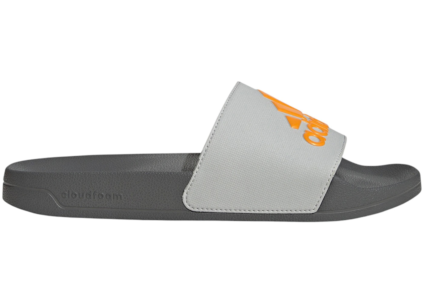adidas Adilette Shower Slides Grey Two Crew Orange Grey Four
