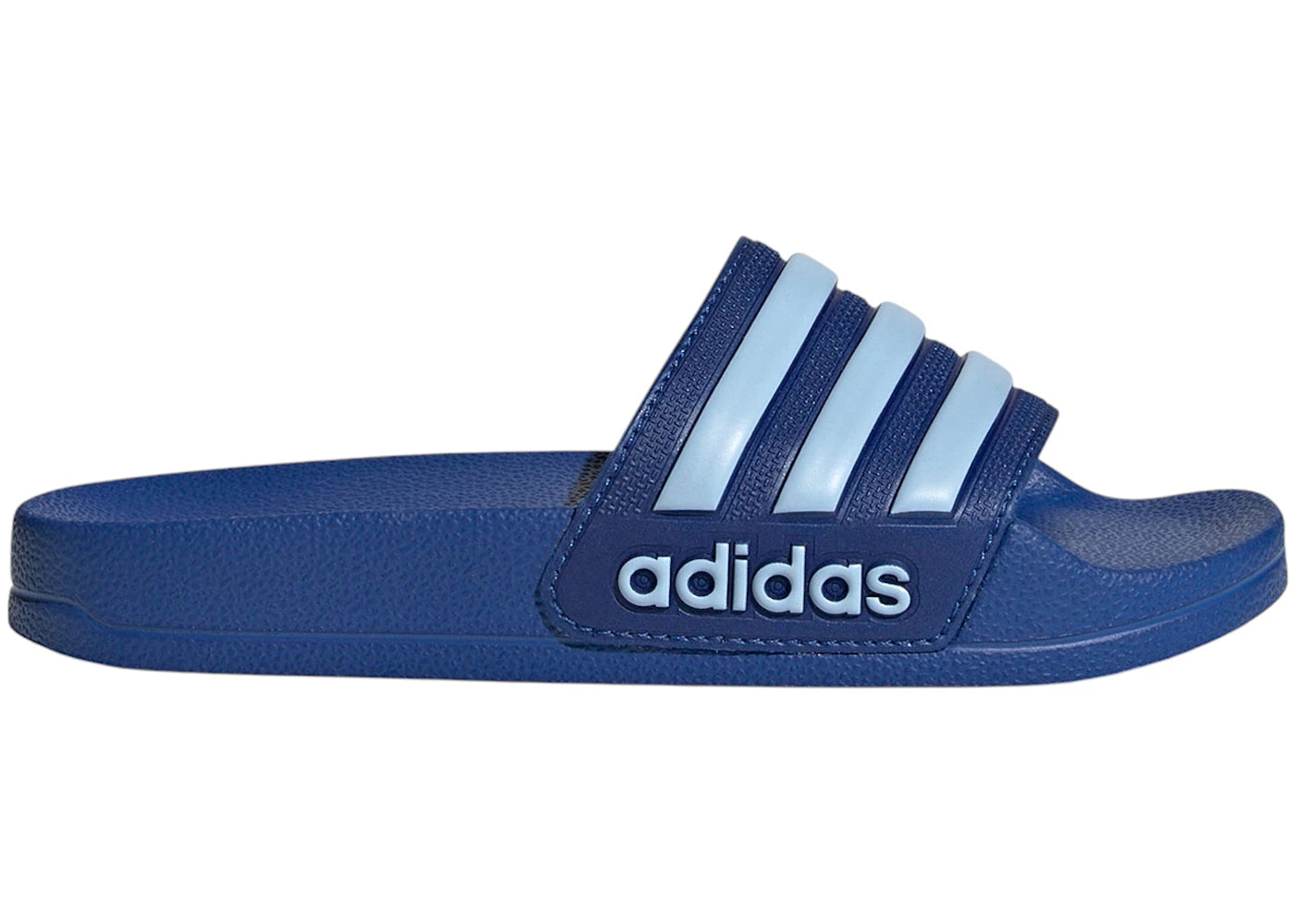 adidas Adilette Shower Slides Royal Blue Glow Blue (GS)