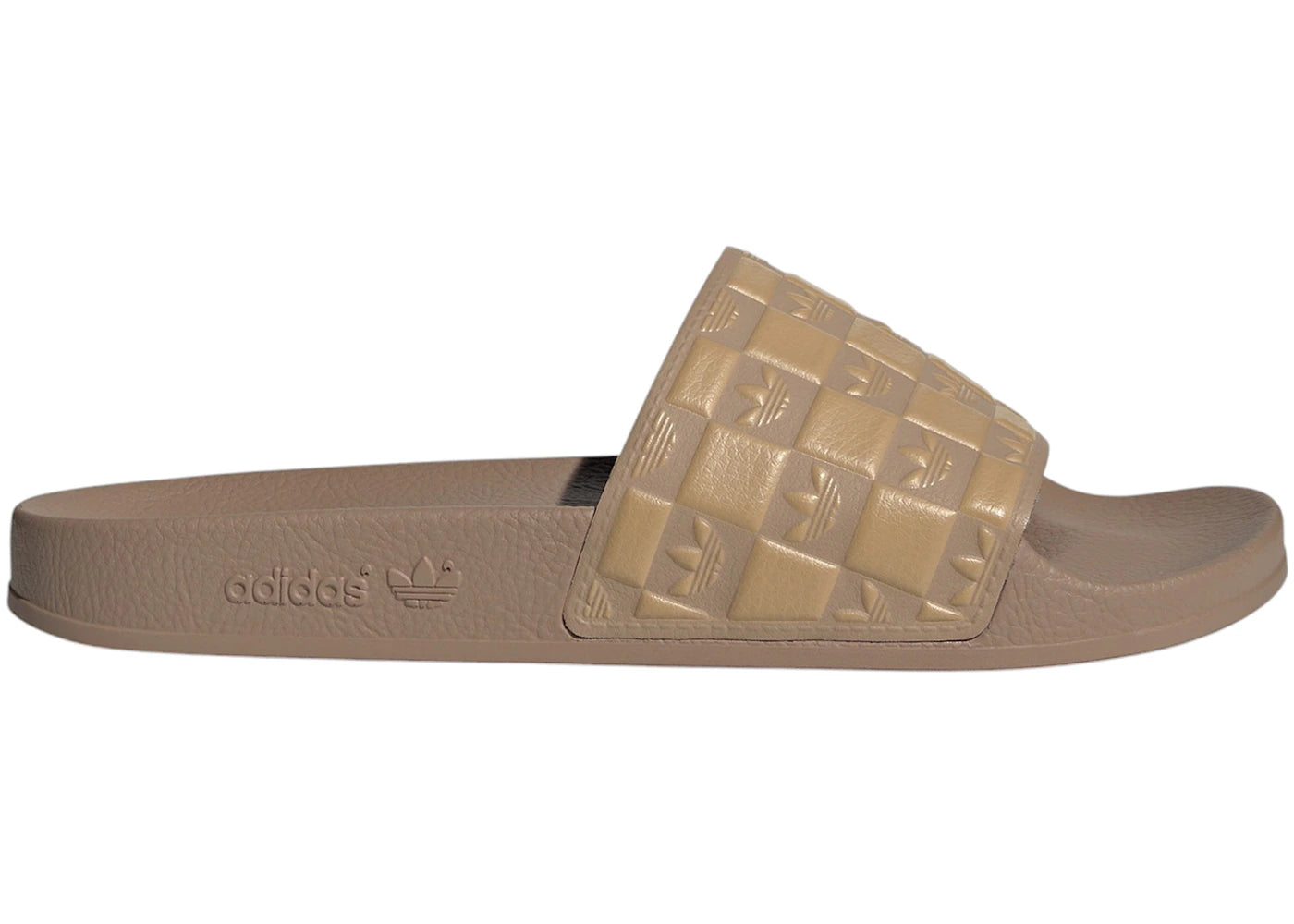 adidas Adilette Slides Cardboard Golden Beige