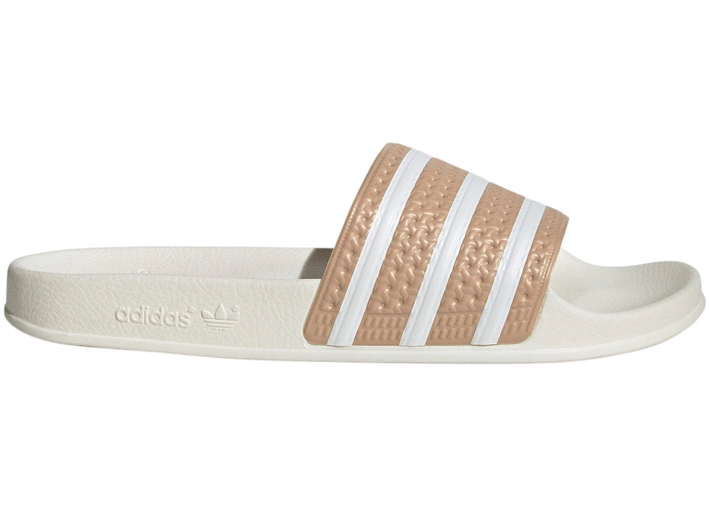 adidas Adilette Slides Magic Beige Cloud White Off White