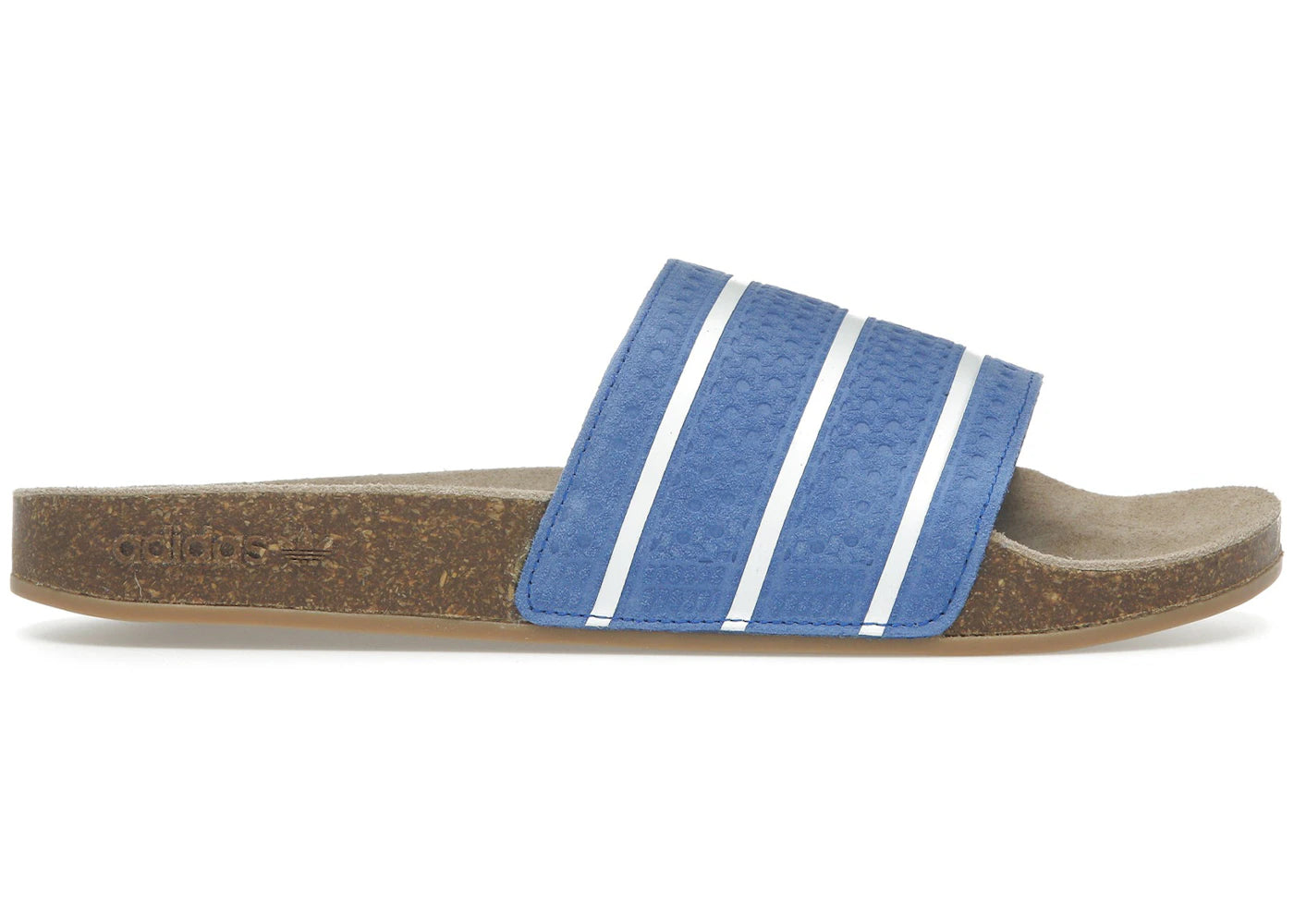 adidas Adilette Slides Royal Blue Core White Gum
