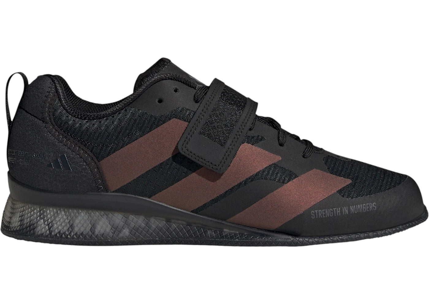 adidas Adipower 3 Core Black Carbon