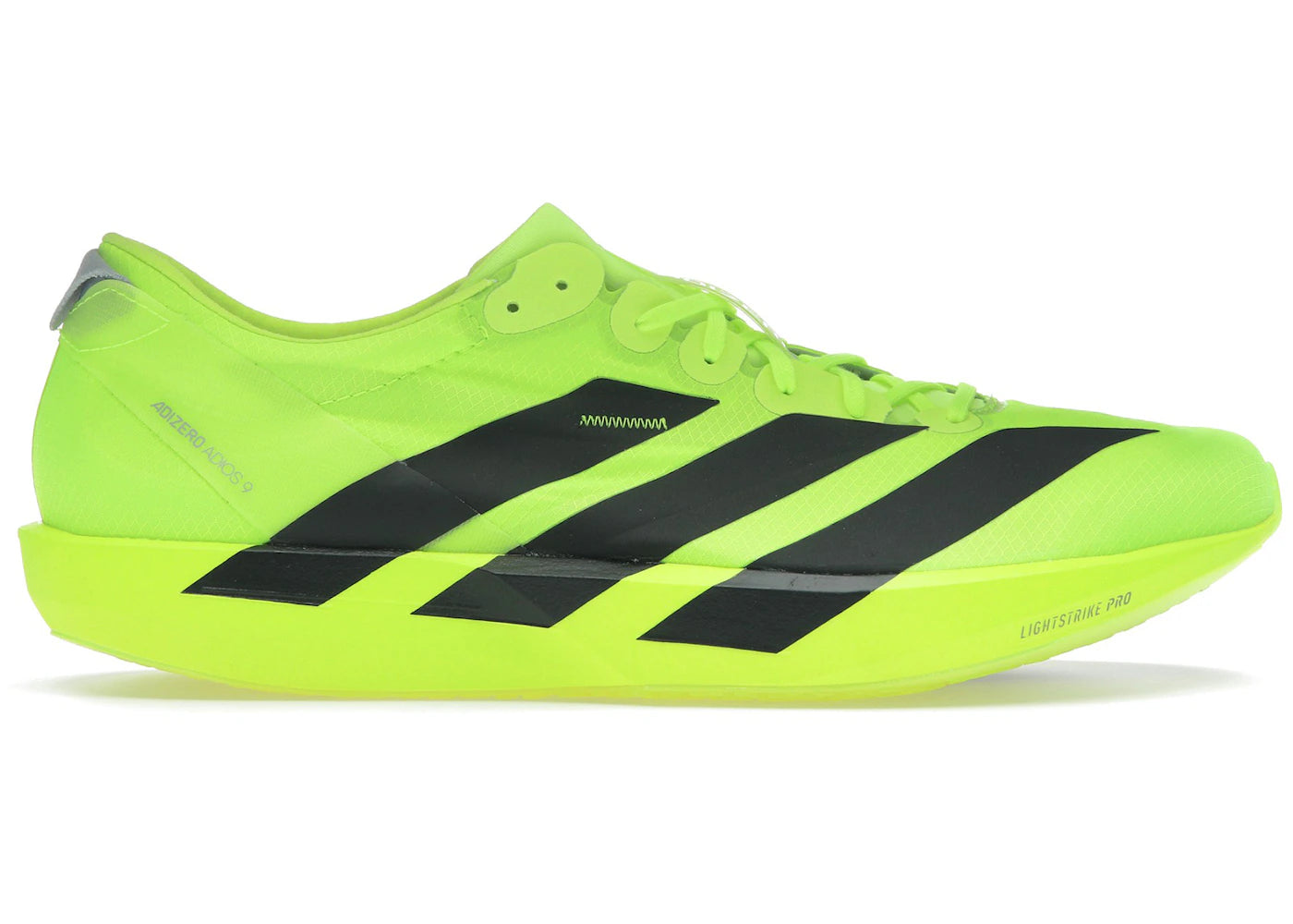adidas Adizero Adios 9 Lucid Lemon Black