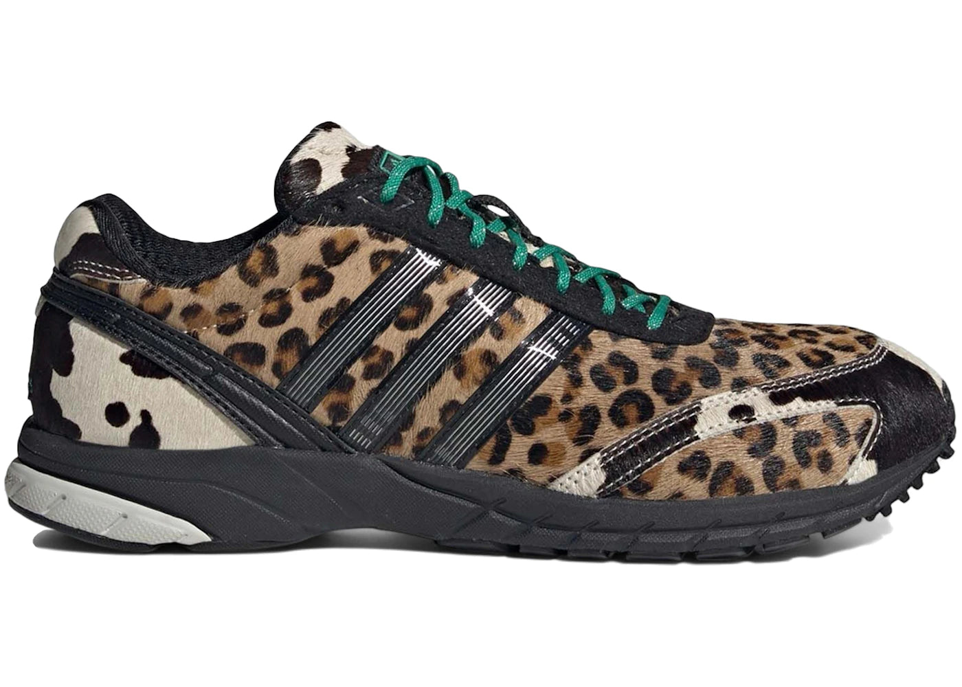 adidas Adizero Adios OG Black Green Leopard (Women's)