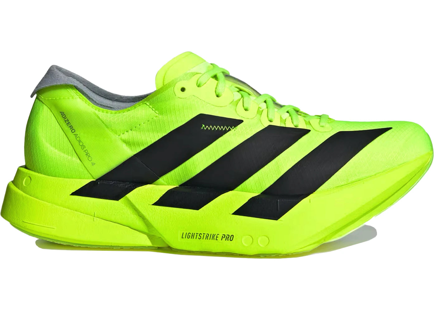 adidas Adizero Adios Pro 4 Lucid Lemon Black (Women's)