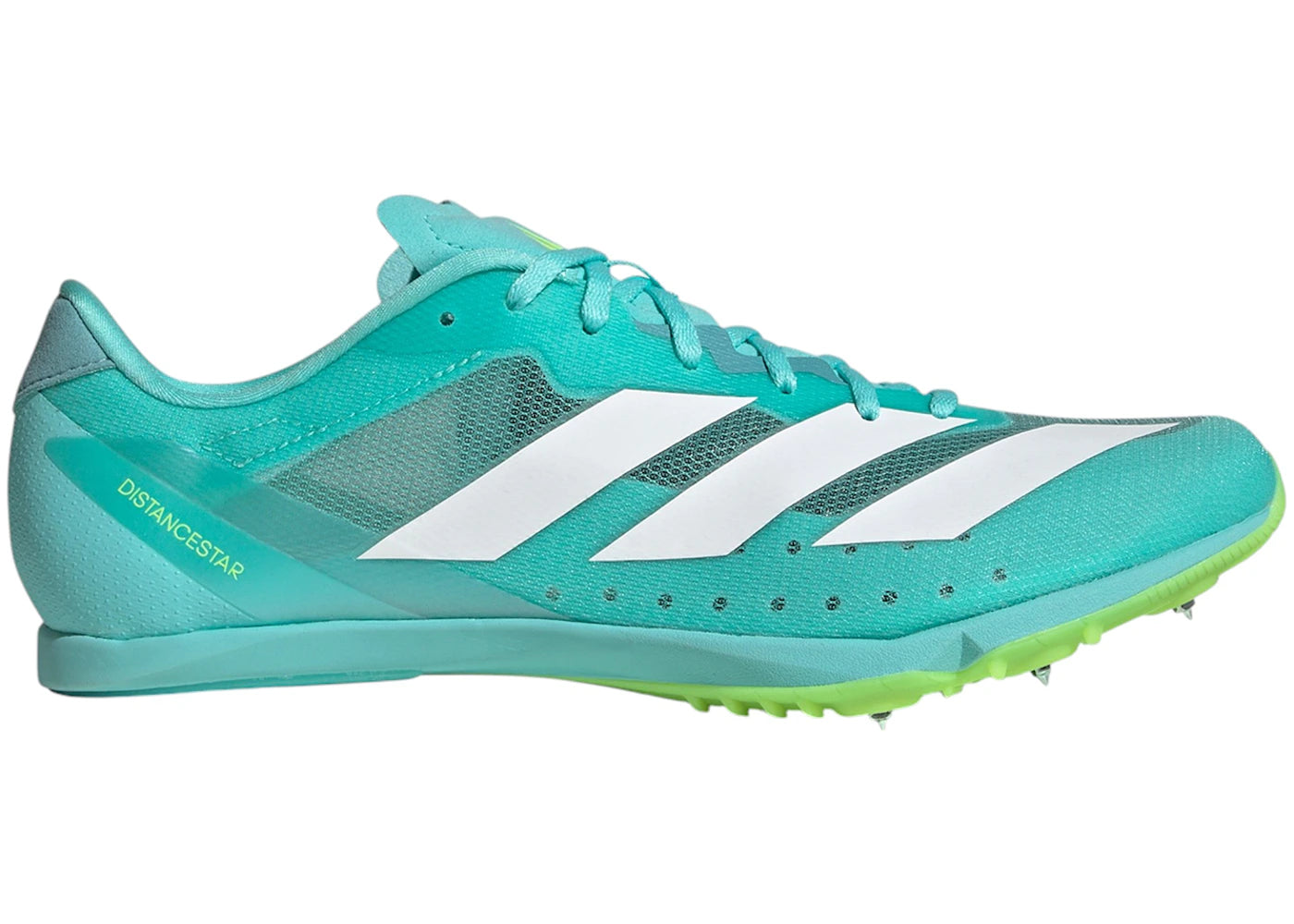 adidas Adizero Distancestar Flash Aqua Cloud White Lucid Lemon