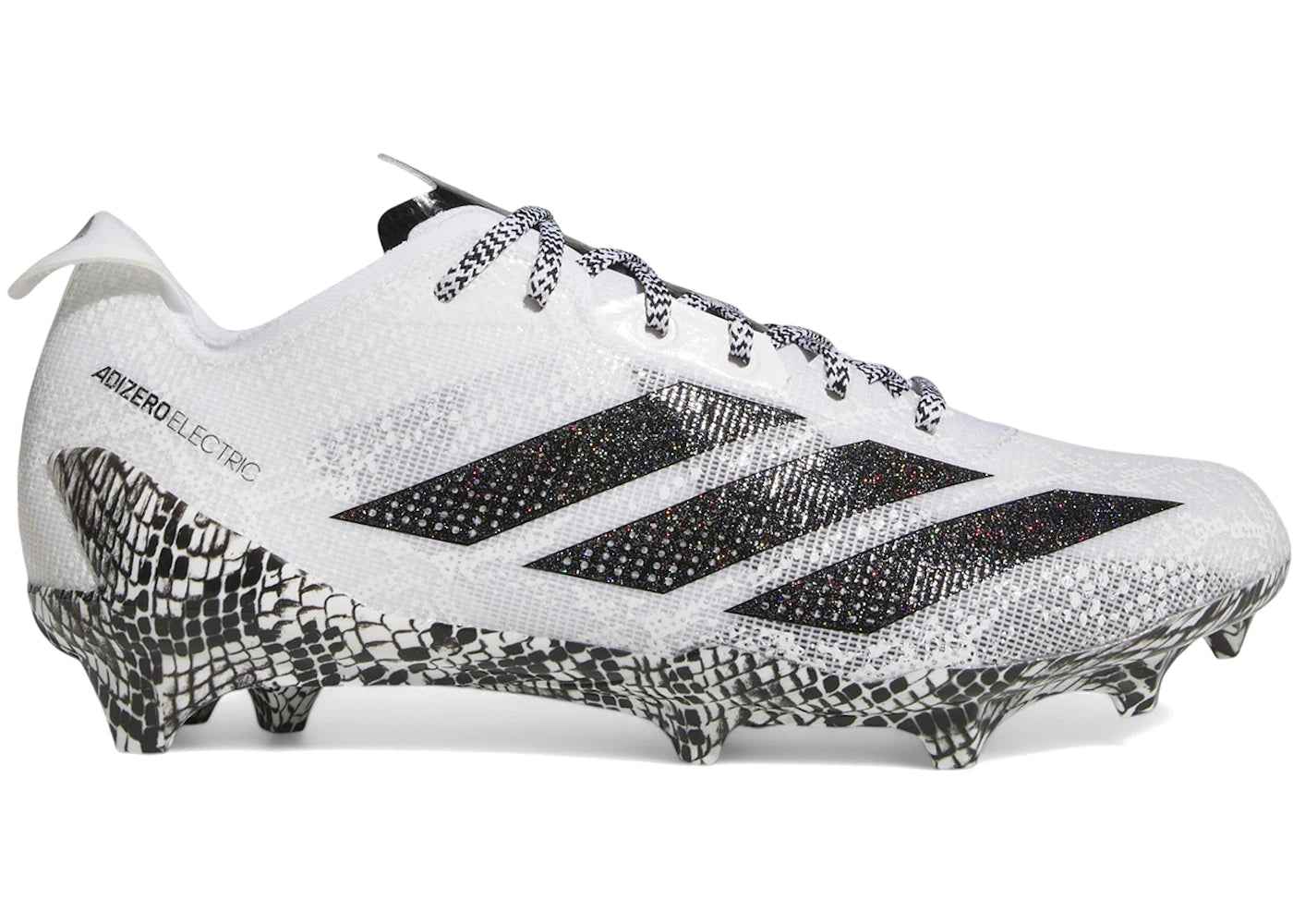 adidas Adizero Electric II 7v7 Cloud White Core Black Silver Metallic