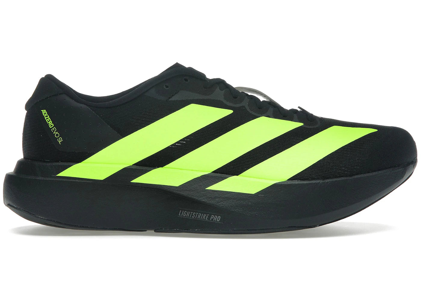 adidas Adizero Evo SL Black Lucid Lemon