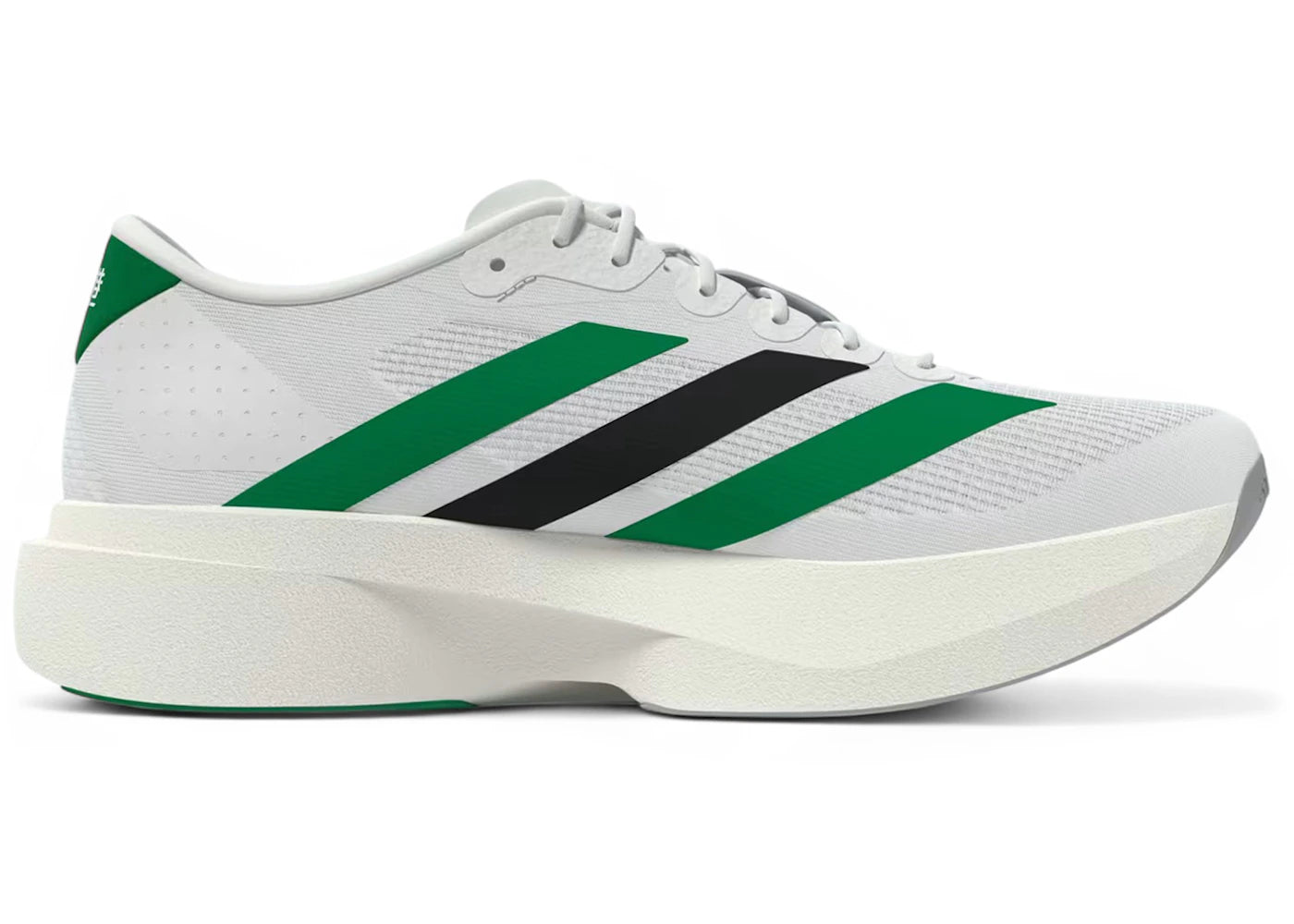 adidas Adizero Evo SL Cloud White Core Black Bold Green