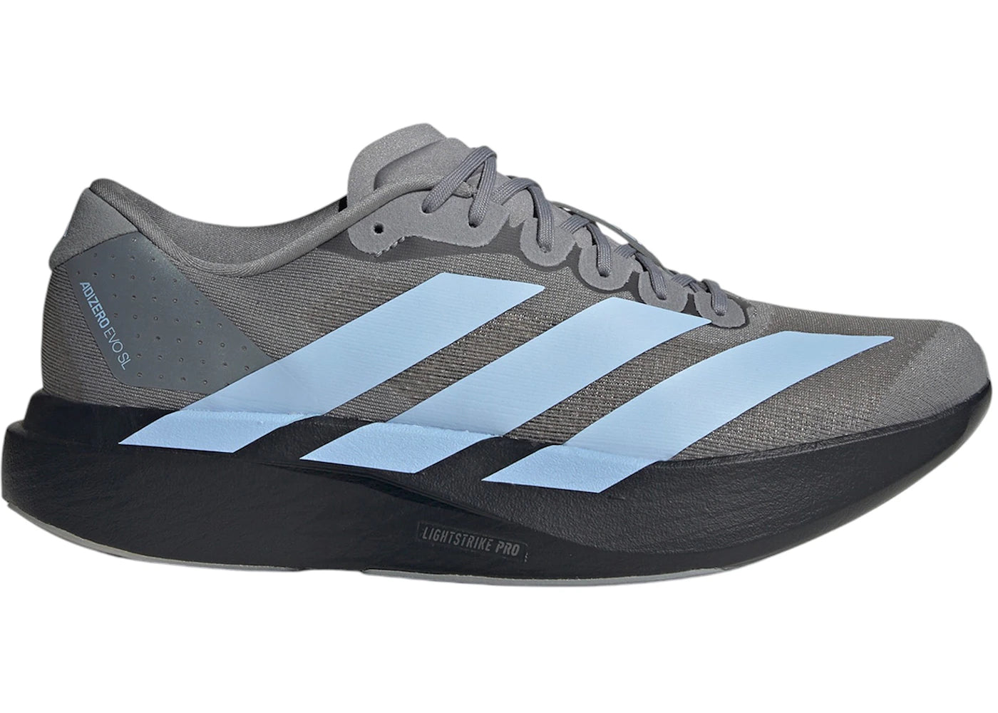 adidas Adizero Evo SL Grey Glow Blue