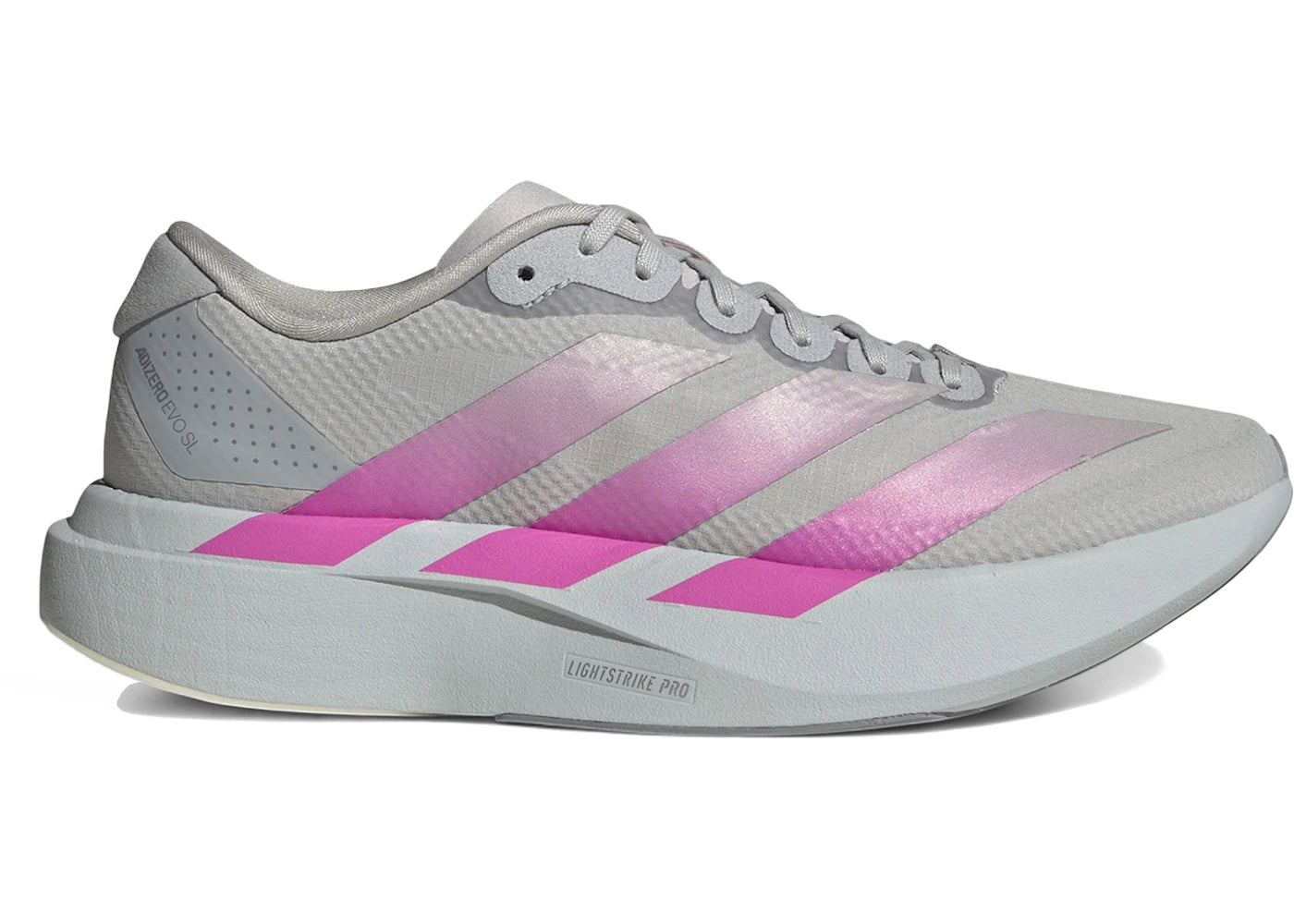adidas Adizero Evo SL Grey Lucid Fuchsia (Women's)