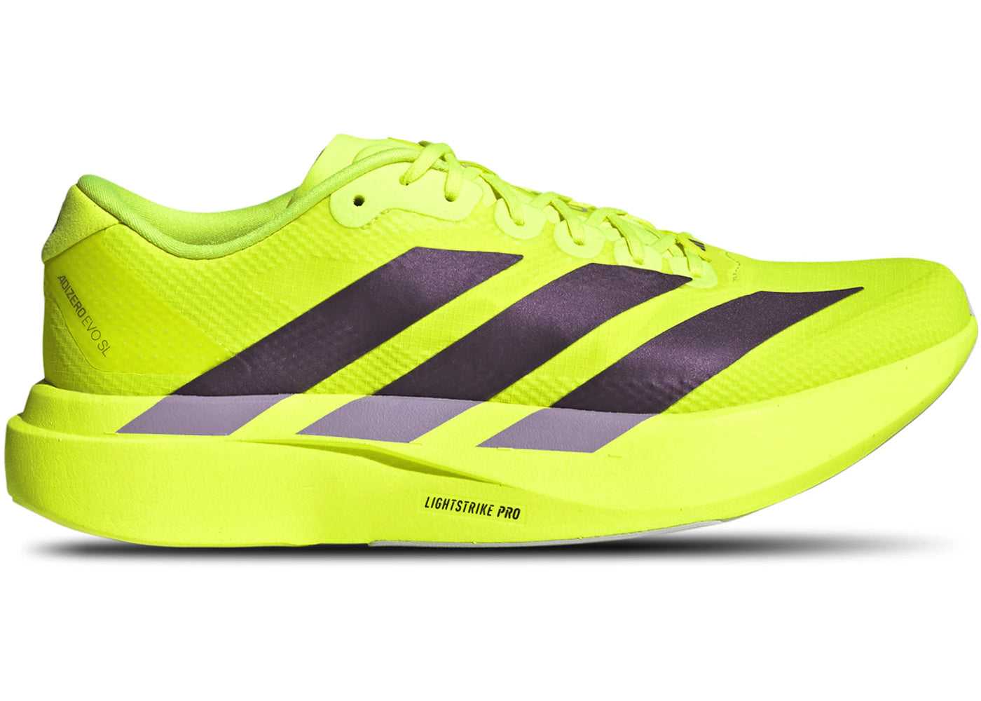 adidas Adizero Evo SL Solar Yellow Plum
