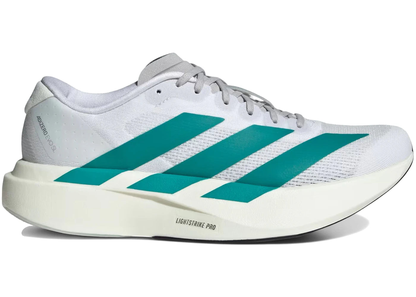 adidas Adizero Evo SL White Pure Teal (Women's)