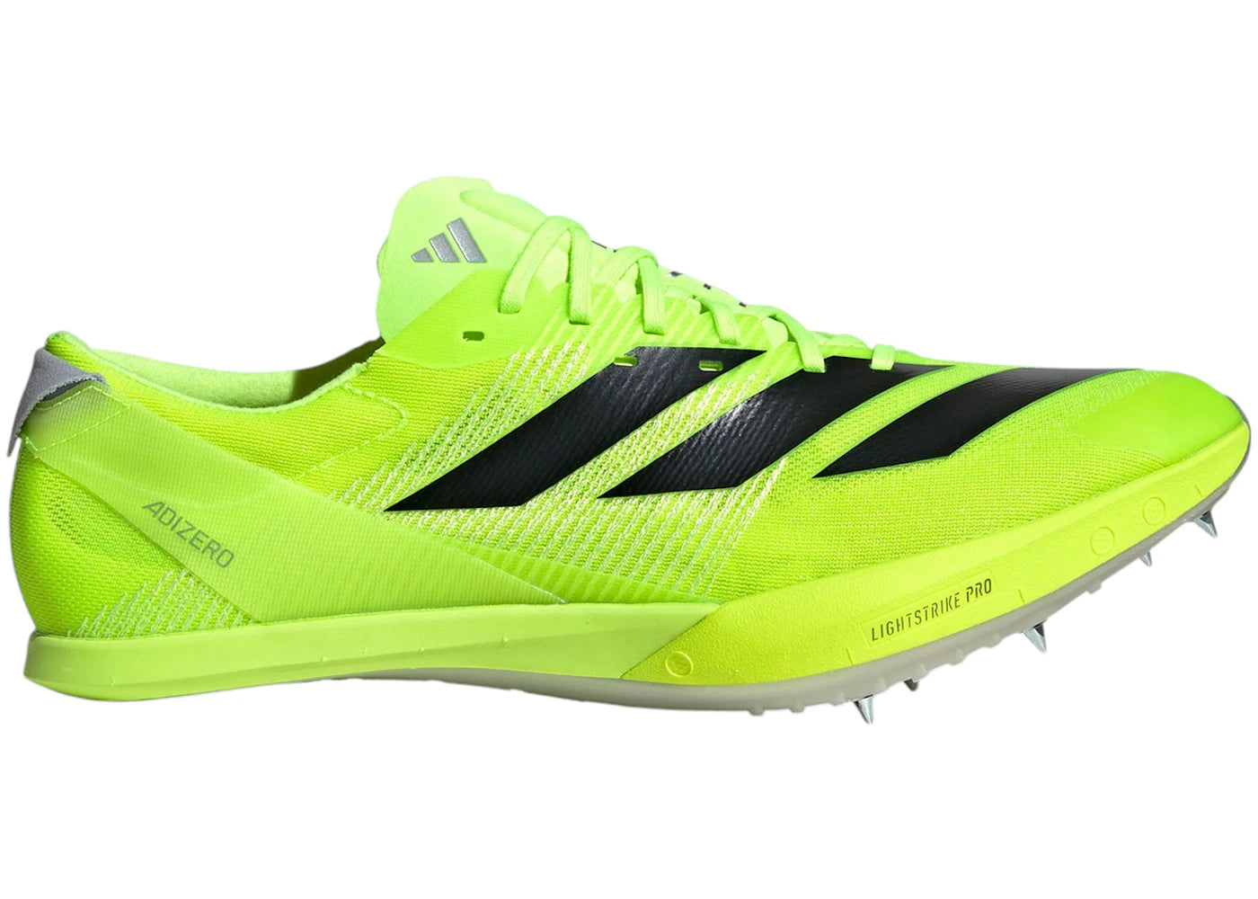 adidas Adizero Finesse Spikes Lucid Lemon Core Black Halo Silver