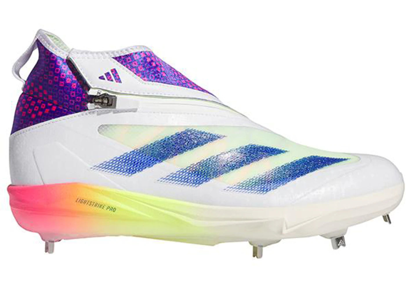 adidas Adizero Impact+ Warp Speed Cloud White Lucid Blue Lucid Pink