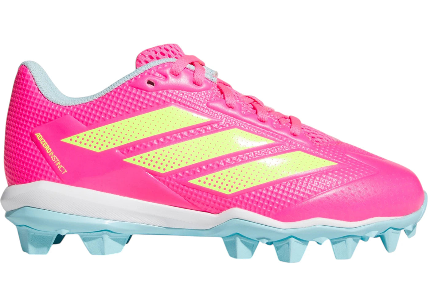 adidas Adizero Instinct Molded Rubber 2.0 Lucid Pink Lemon Bliss Blue (GS)