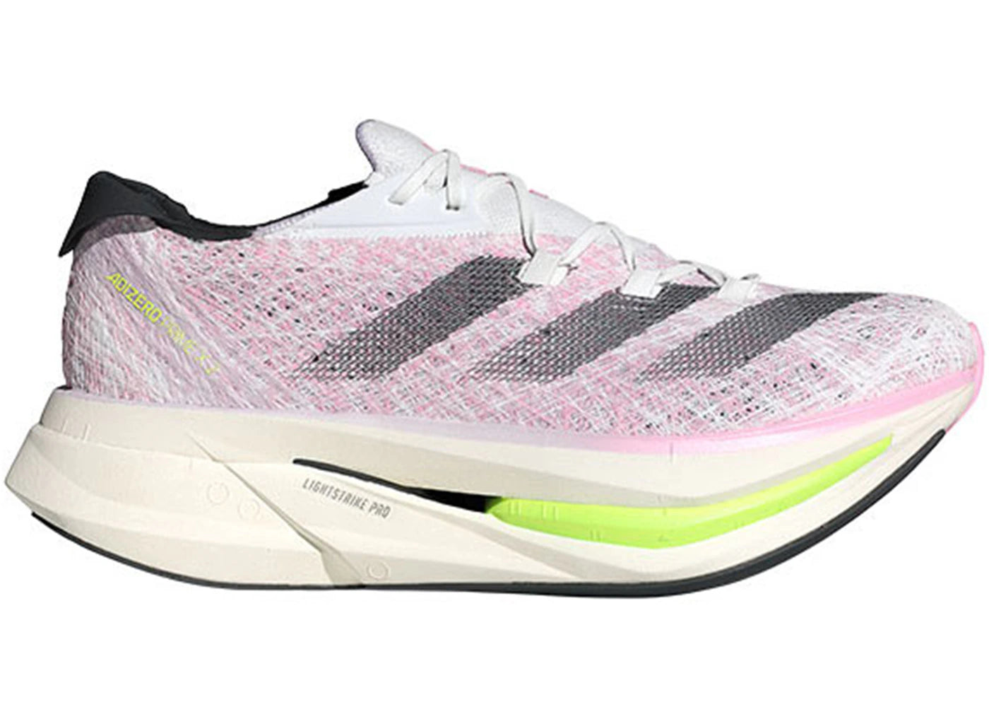 adidas Adizero Prime X 2.0 Strung Cloud White Pink Spark