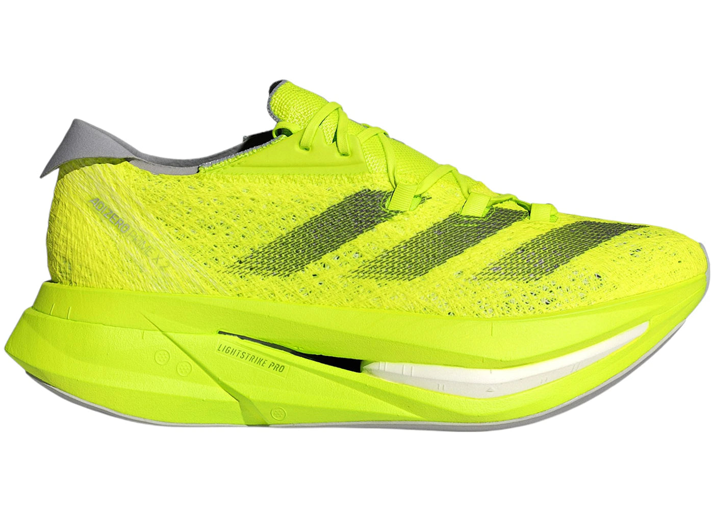 adidas Adizero Prime X 2.0 Strung Lucid Lemon Core Black Halo Silver
