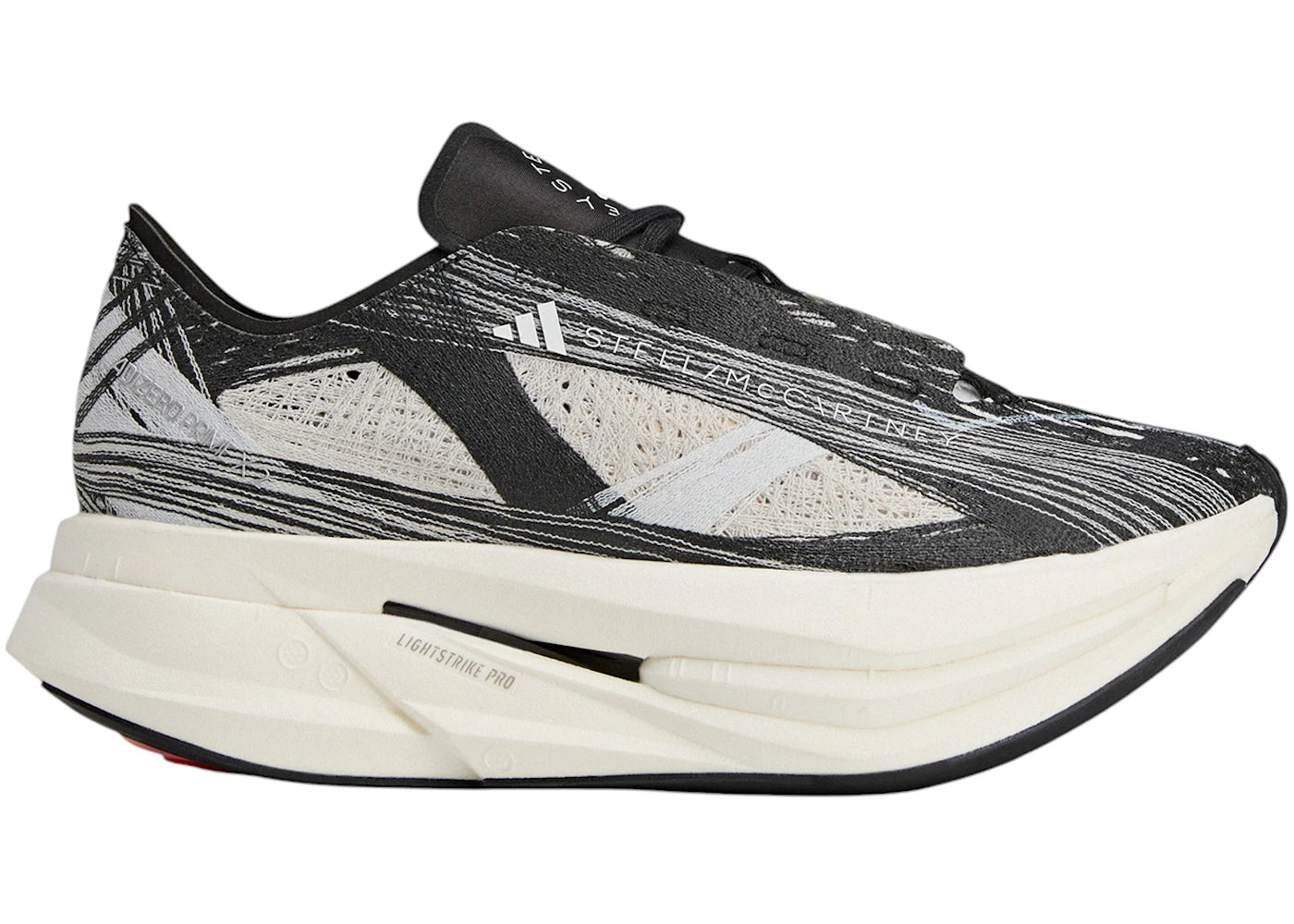 adidas Adizero Prime X 2.0 Strung by Stella McCartney Cloud White Grey One Core Black (Women's)
