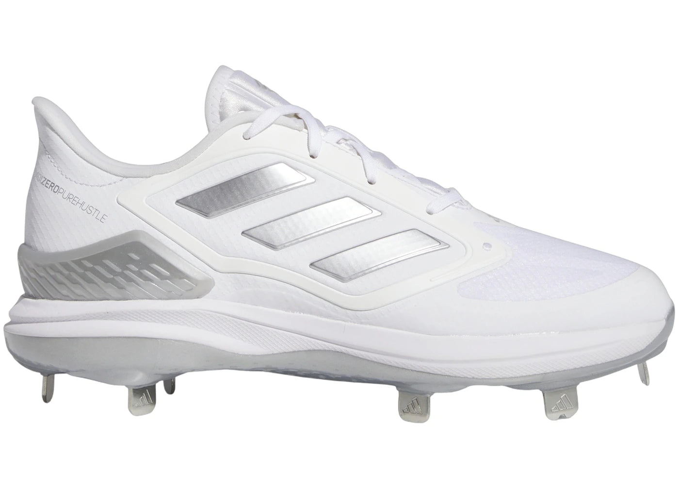 adidas Adizero Purehustle 3 Elite Cloud White Silver Metallic (Women's)