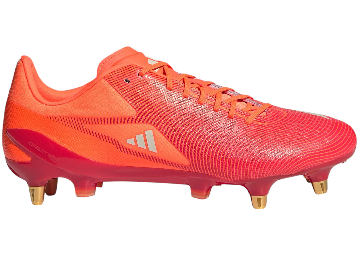 adidas Adizero RS15 Pro SG Rugby Lucid Red Cloud White Team Solar Orange
