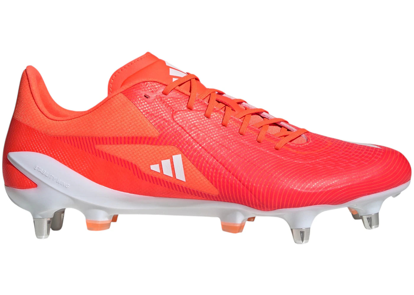 adidas Adizero RS15 Ultimate SG Rugby Lucid Red Cloud White Team Solar Orange