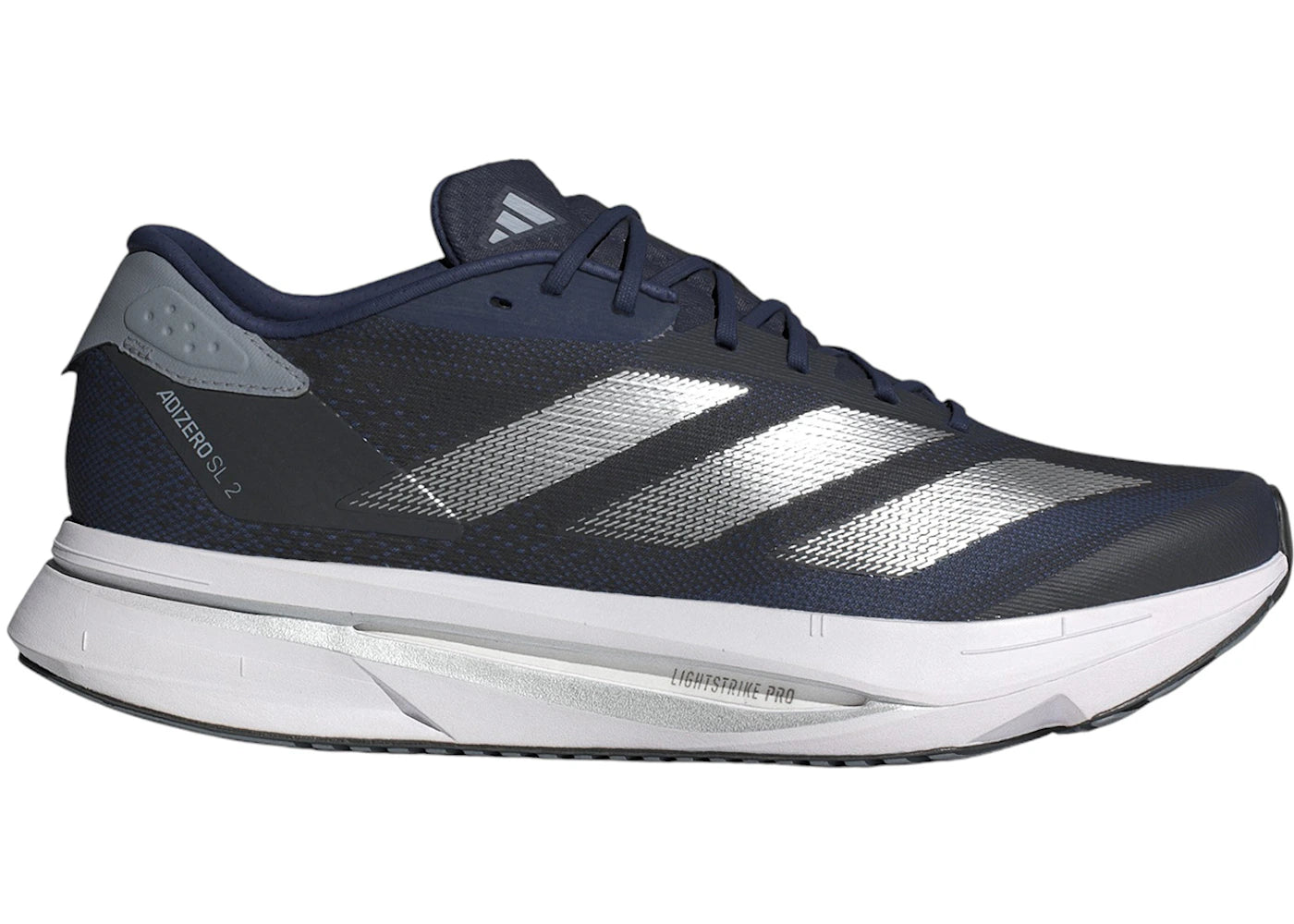 adidas Adizero SL 2 Dark Blue Silver Metallic Halo Silver