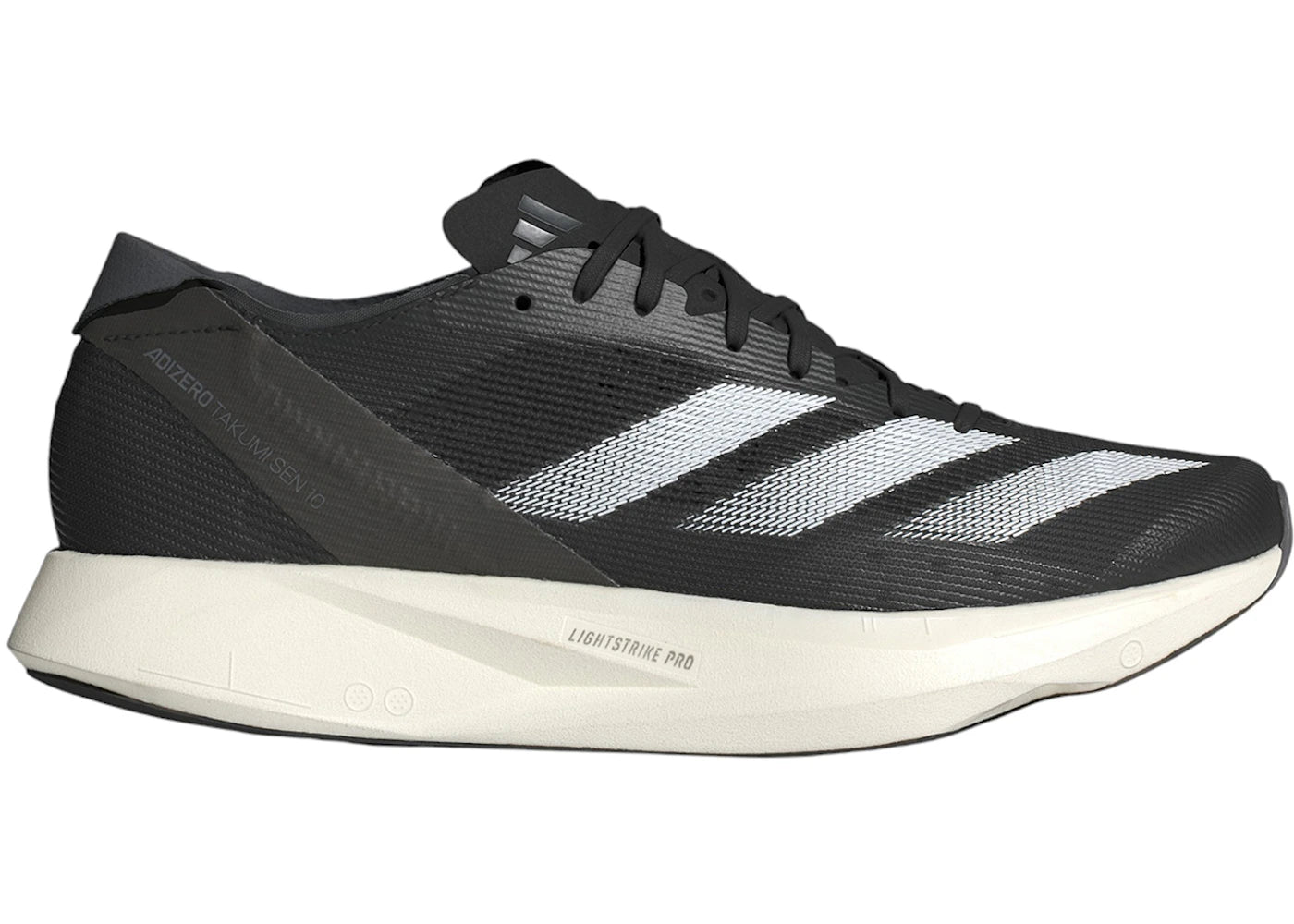 adidas Adizero Takumi Sen 10 Core Black Cloud White Grey Five
