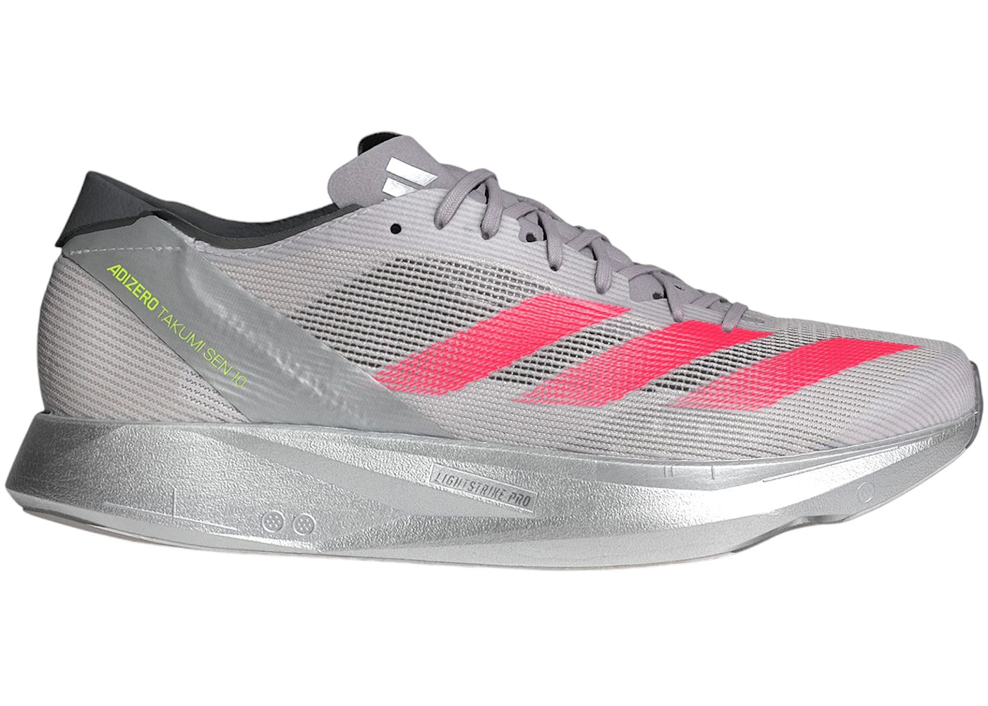 adidas Adizero Takumi Sen 10 Dash Grey Lucid Red Glory Grey