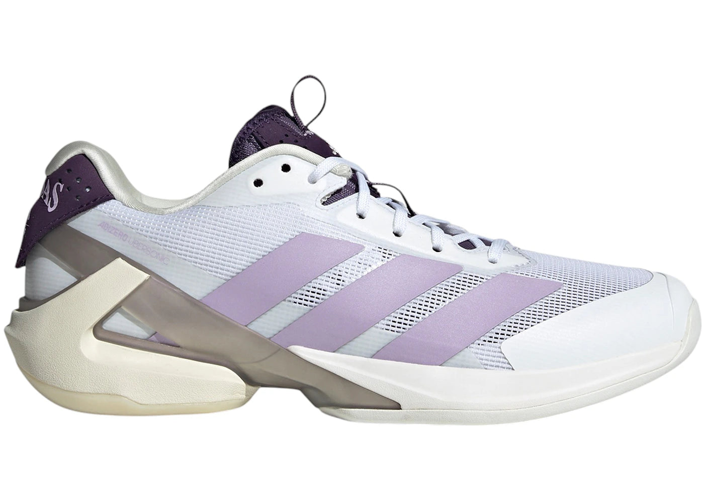 adidas Adizero Ubersonic 5 Cloud White Powder Plum Aurora Plum (Women's)
