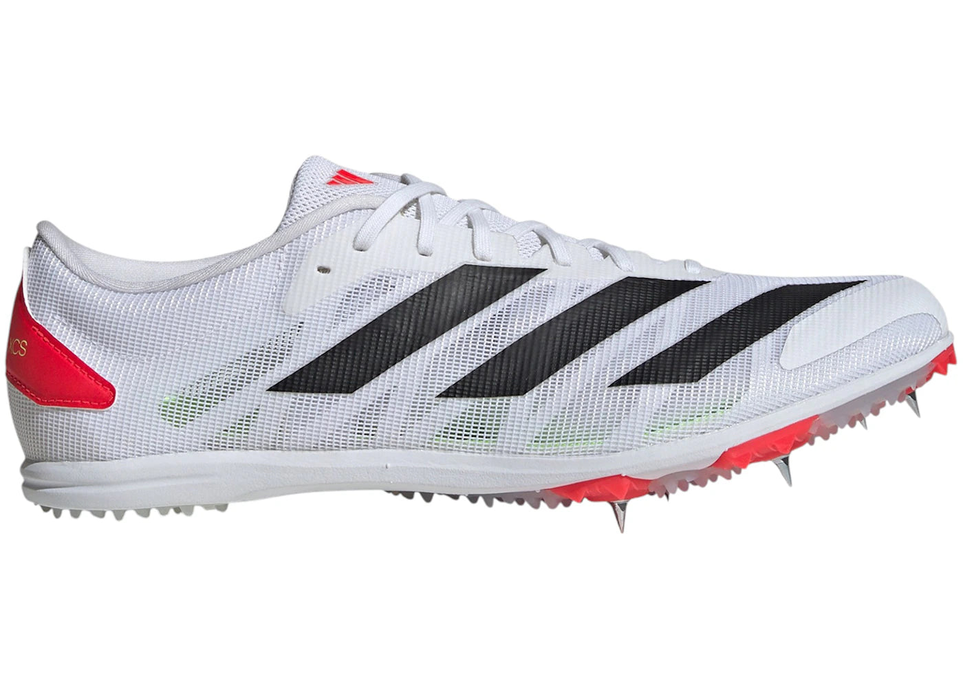 adidas Adizero XCS Cloud White Core Black Lucid Red