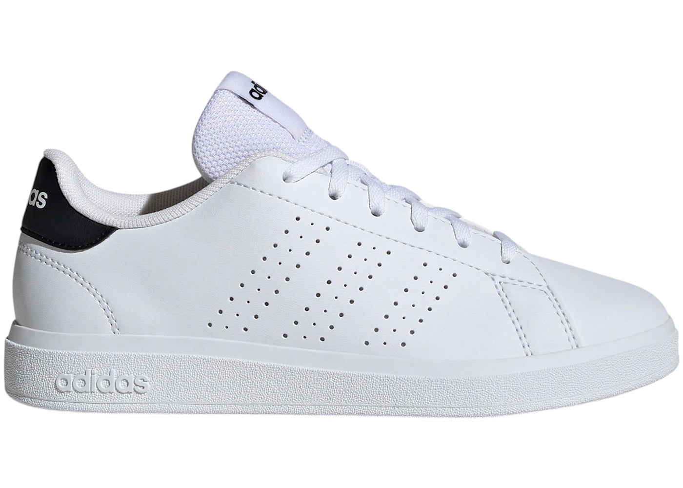 adidas Advantage Base 2.0 Cloud White Core Black (GS)