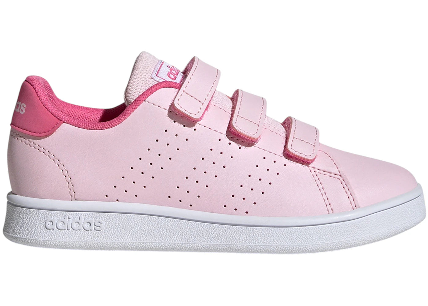 adidas Advantage Court Lifestyle Clear Pink Pulse Magenta Cloud White (PS)
