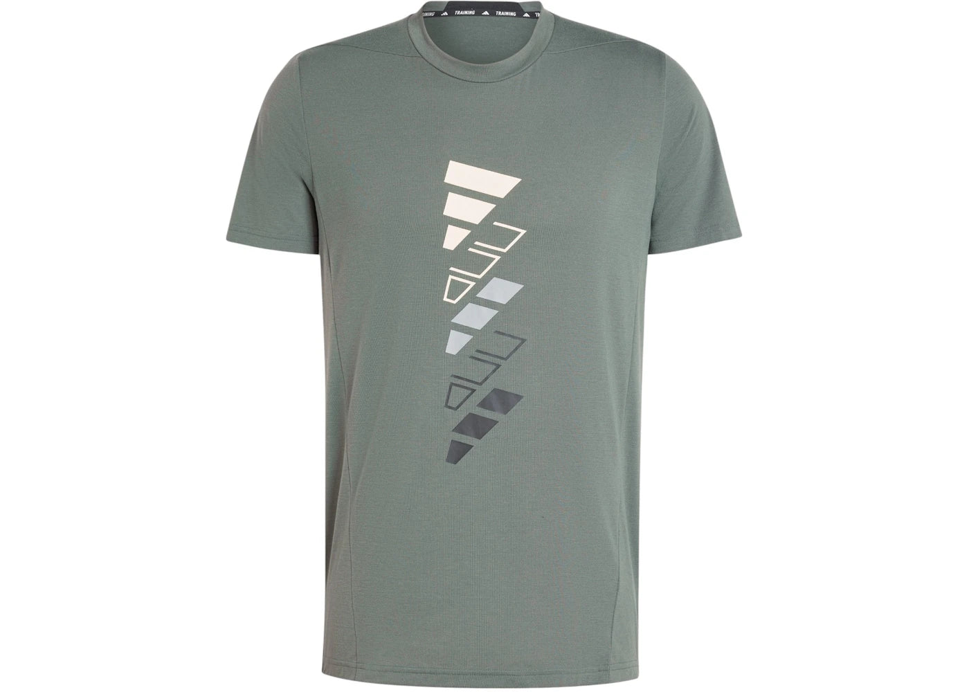 adidas Aeroready Designed For Logo Graphic T-Shirt Legend Ivy