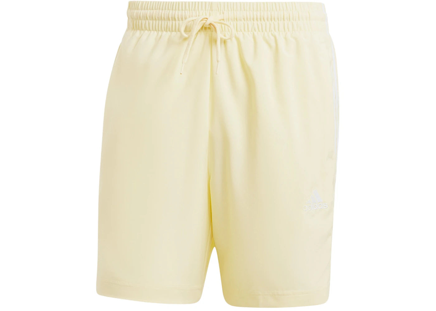 adidas Aeroready Essentials Chelsea 3-Stripes Shorts Almost Yellow