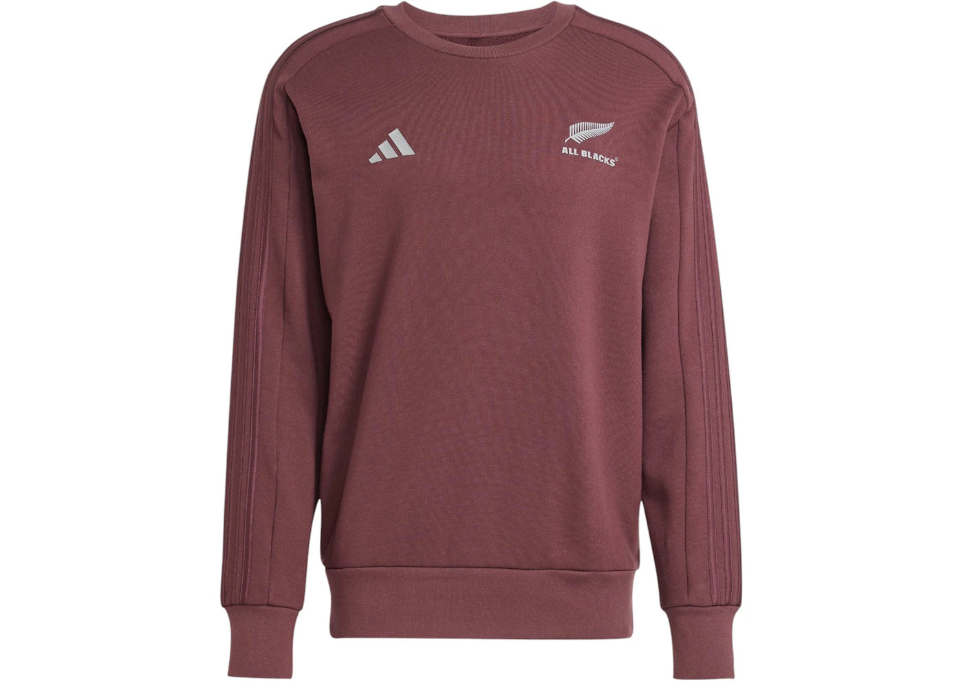 adidas All Blacks Crew Sweatshirt Aurora Ruby/Brown