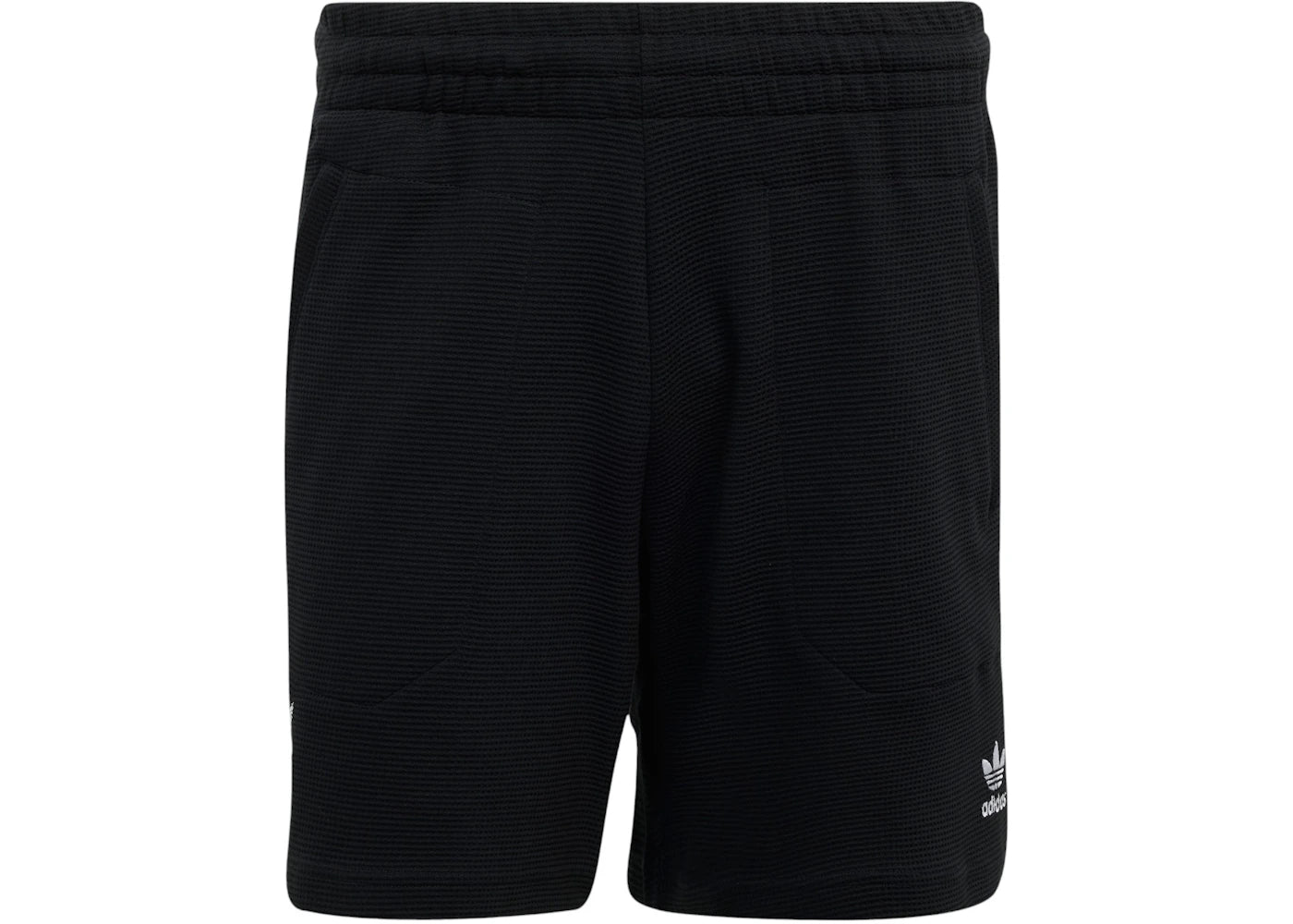 adidas All Blacks Essentials Waffle Shorts All Black