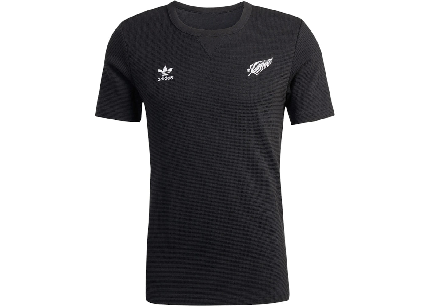 adidas All Blacks Essentials Waffle T-Shirt All Black
