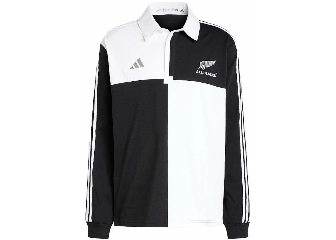adidas All Blacks Rugby Culture Jersey All Black/White