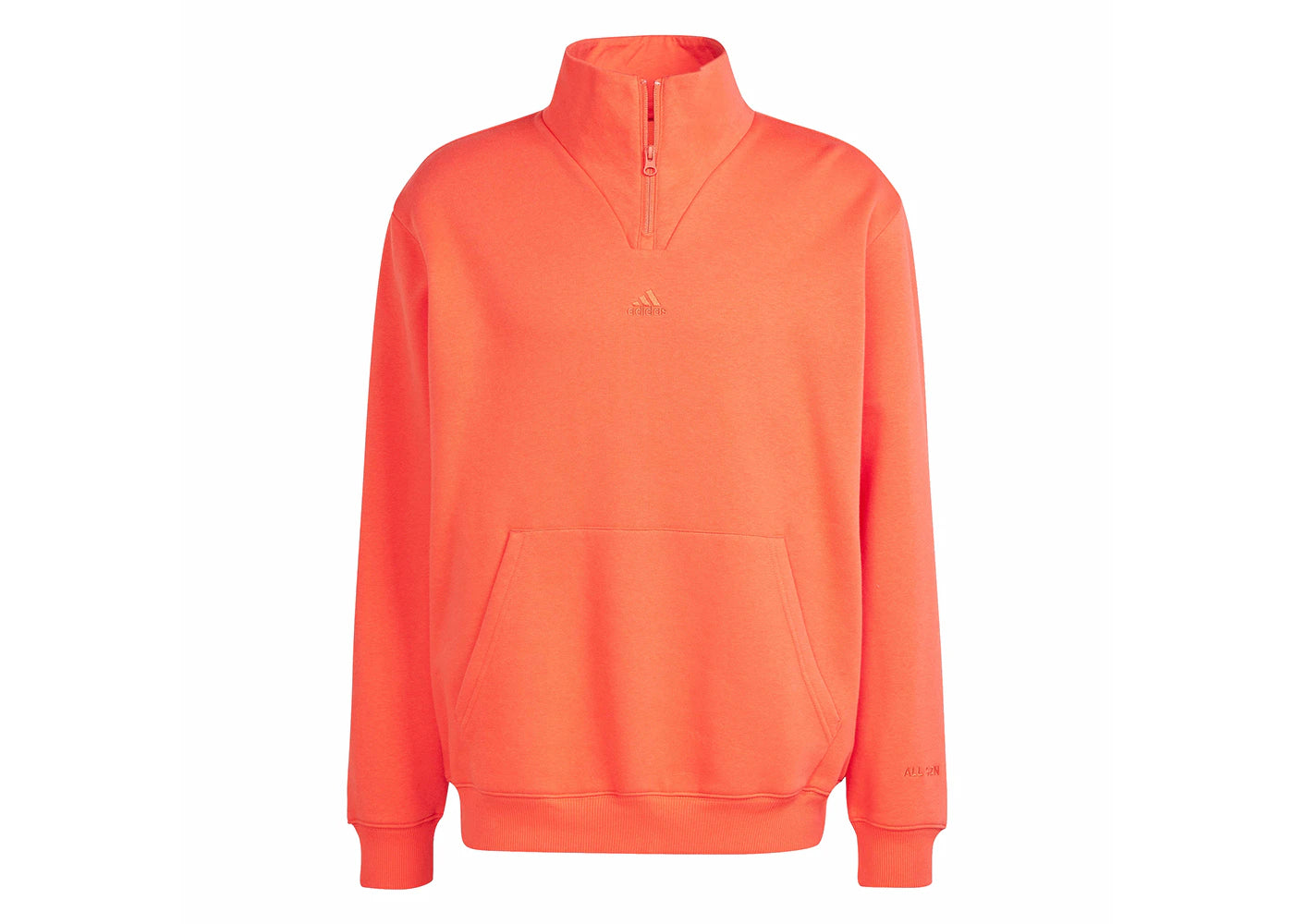 adidas All Szn Fleece 1/4-Zip Sweatshirt Bright Red