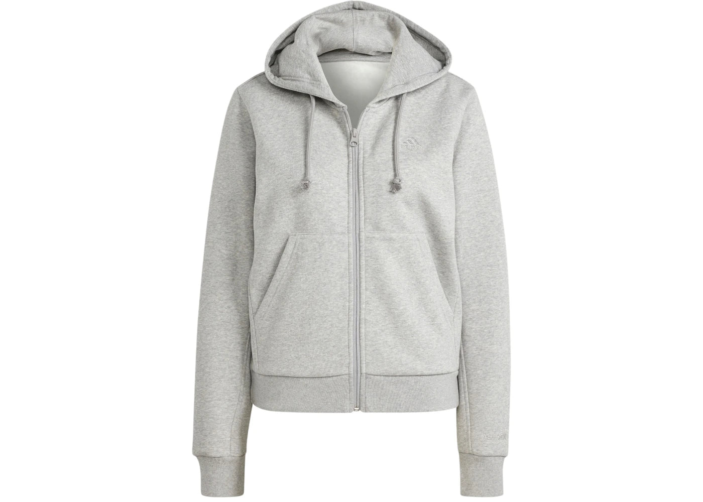 adidas All Szn Fleece Full-Zip Hoode Medium Grey Heather