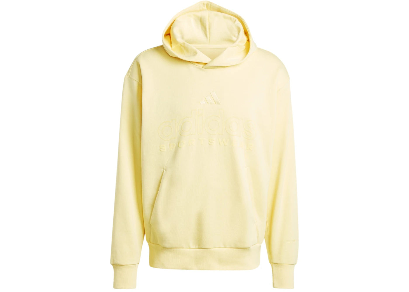 adidas All Szn Fleece Graphic Hoodie Almost Yellow