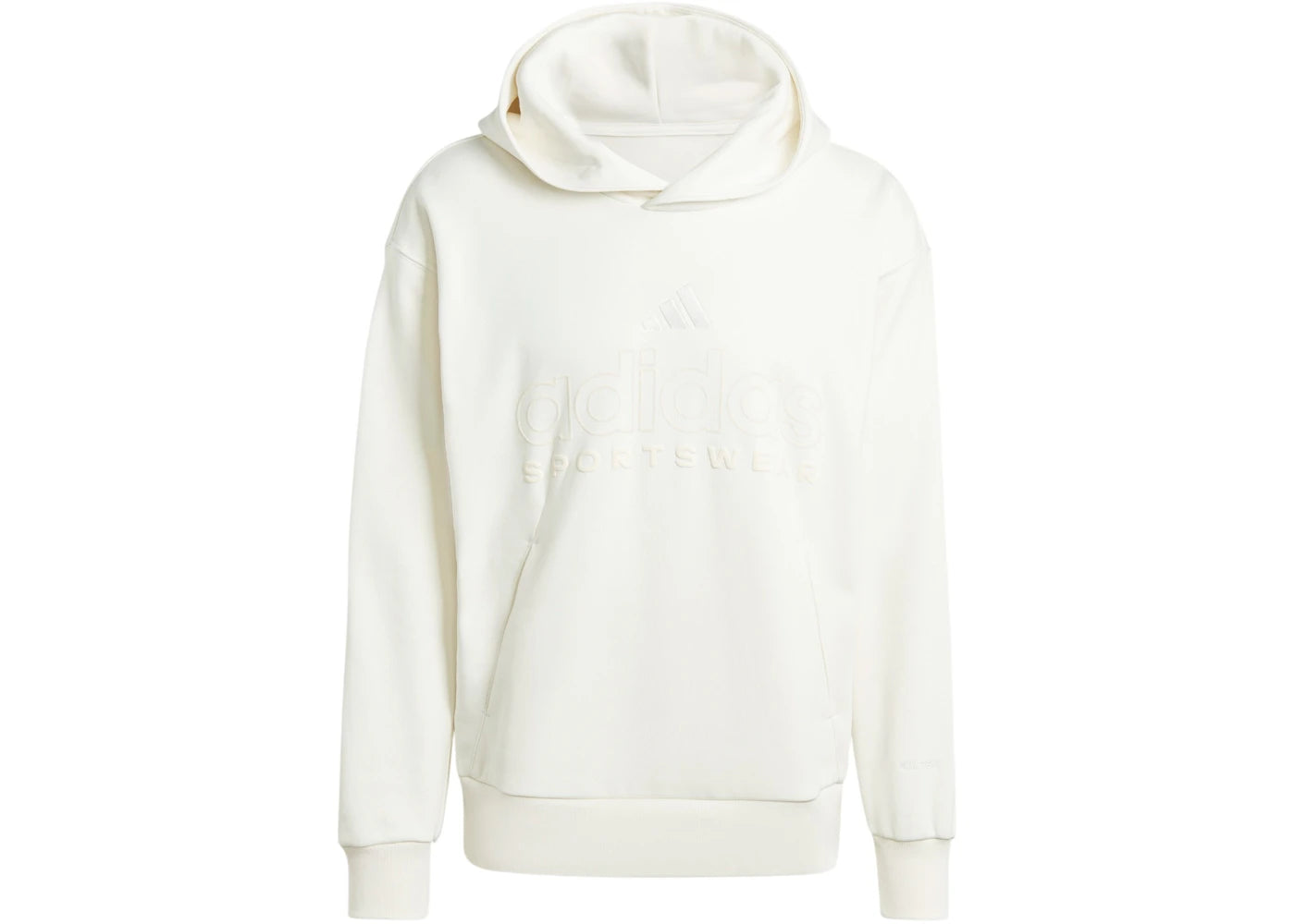 adidas All Szn Fleece Graphic Hoodie Off White